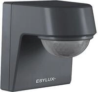 EsyLux DEFENSOR MD 200&deg; 24 IR 1C IP55 AN Bewegungsmelder, 12m, graphitgrau