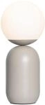 Nordlux Notti Tischlampe, E14, IP20, 25W, Glasschirm, opalwei&szlig;/grau (2011035010)