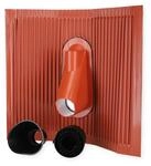 Kathrein ZTS41ro Dachsparrenhalter-Montage-Set, rot