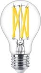 Philips LED Lampe, 10,5W, E27, 1521lm, 2200-2700K, klar (929003011501)