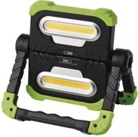 EMOS 1450000320 Aufladbarer COB LED-Strahler P4536, 2000 lm, 8000 mAh, schwarz/gr&uuml;n