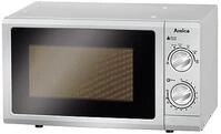 Amica MW 13152 Si Mikrowelle, 17L, 700W, unterbauf&auml;hig, 6 Stufen, silber
