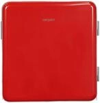 Exquisit CKB45-0-031F Mini K&uuml;hlschrank, 48,5 cm breit, 47 L, rot (PV)