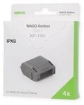 Wago 207-1331 Gelbox, f&uuml;r Aderleitungen, Serie 221, 2x73, max. 4mm&sup2;-Klemmen, ohne
