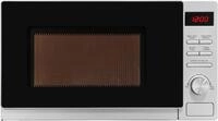 Exquisit MW 2070-3GDI Stand Mikrowelle. 44 cm breit, 700W, 20 L, Grill, 5