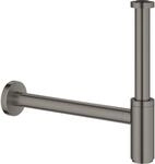 GROHE Geruchsverschluss 1 1/4, f&uuml;r Waschtische, hard graphite geb&uuml;rstet (28912AL0)