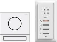 Gira 2406902 Einfamilienhaus-Paket Audio System 106, verkehrswei&szlig; (lackiert)