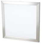 Trio Quadratische Deckenleuchte PHOENIX incl. 1x SMD LED, 15W, 1700lm, 3000K, nickel