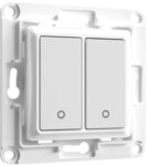 Shelly Wall Switch 2 Wandtaster, 2-fach, wei&szlig; (Shelly_WS_2_w)
