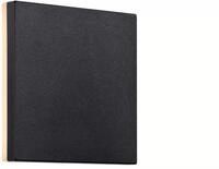 Nordlux Artego Square Wandleuchte, 7,2W, 484lm, 3000K, schwarz (46951003)