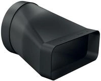 Bosch HEZ9VDSI0 Adapterst&uuml;ck, rund-flach, Installationszubeh&ouml;r, schwarz