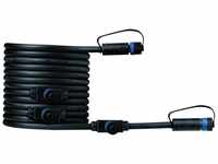 Paulmann Plug & Shine Kabel 5m 4 Ausgänge IP68, schwarz (94596)