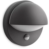 Philips myGarden Juni Wandleuchte, E27, 12W, IP44, anthrazit (915002146003)