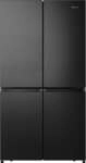 Hisense RQ758N4SAFE Cross Door Stand K&uuml;hl-Gefrierkombination, 91,2 cm breit, 609 L,