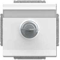 Busch-Jaeger 20 EUKNBSL-84-101 SCHUKO Steckdosen-Einsatz mit Klappdeckel und Schloss,