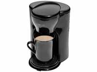 Clatronic KA 3356 Ein-Tassen-Kaffeeautomat, Permanent-Filter, inkl. Keramik-Tasse,