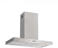 Amica IH 694 610 E EEK: A Inselhaube, 90 cm breit, 628 m&sup3;/h, Nachlaufautomatik, LED