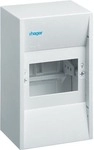 Hager GD104N Miniverteiler gamma (Mini-Verteilerkasten), 4 PLE, 1xPE, 1xN, IP30