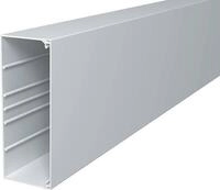 OBO Bettermann WDK80210RW Wand- und Deckenkanal, mit Bodenlochung, 80x210x2000mm,