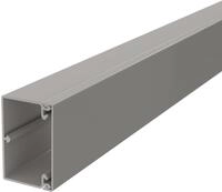 OBO Bettermann WDK40060GR Wand- und Deckenkanal, mit Bodenlochung, 40x60x2000mm, PVC,