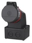 Walther FW112506CC CEE NEO Wandsteckdose Minikombi, 16A, 5-Polig, 6h, IP54