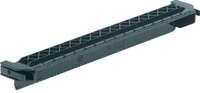 Hager VZ711 Klemmentr&auml;ger f&uuml;r Volta / Vector f&uuml;r Verteilergr&ouml;&szlig;e 12 PLE, golf,