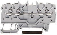 Wago 4-Leiter-Durchgangsklemme f&uuml;r Anwendungen Ex e II, 1 mm&sup2; (2000-1401)