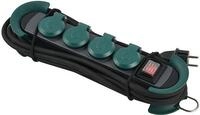 Bachmann 500.200 Outdoor Schutzkontaktsteckdosen, 4-fach