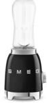 Smeg PBF01BLEU 50s Style Mini-Standmixer, Edelstahlgeh&auml;use, 300W, 2 portable 0,6 l