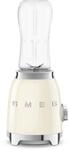 Smeg PBF01CREU 50s Style Mini-Standmixer, Edelstahlgeh&auml;use, 300 W, 2 portable 0,6 l