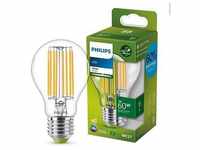 Philips LED Lampe, E27, 4W, 840lm, 3000K, klar (929003066701)