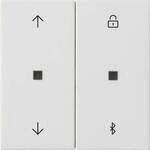 Gira 536727 Jalousie und Schaltuhr BT, System 3000, f&uuml;r System 55, reinwei&szlig;