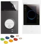Bticino FlexONE Video-Set mit T&uuml;rstation LINEA3000 Black + CLASSE 300EOS with