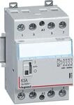 Legrand 412556 CX3 Installationssch&uuml;tz 230V, 63A, 4 Schlie&szlig;er, mit Handschalter