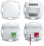 Busch-Jaeger 1510 UC-914-101 Ruf-Set f&uuml;r Behinderten-WC Busch-balance SI Nach DIN