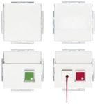 Busch-Jaeger 1510 UC-84-101 Rufsysteme, Ruf-Set f&uuml;r Behinderten-WC future linear