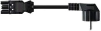 Bachmann 375.000 Netzzuleitung, 3-polig, 1,5 m, schwarz