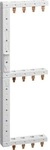 Hager KCF668L Phasenschiene f&uuml;r FI-Schalter, vertikal, 3-polig + N, 63A, links,