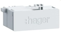 Hager ZZ45WAN2PP RJ45-Buchse Patch/Patch 180&deg;