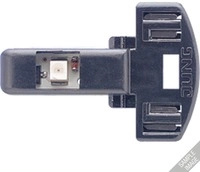 Jung 90-LEDW LED-Leuchte, 230 V ~, ca. 1,1 mA, wei&szlig;