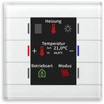 MDT KNX Glastaster II Smart Serie .02, Farbdisplay, Temperatursensor, wei&szlig;