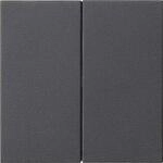 Gira 536228 System 3000 Bedienaufsatz, System 55, anthrazit