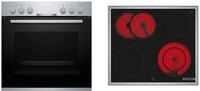 Bosch HND211AR62 EEK:A Einbauherd-Set mit Glaskeramik-Kochfeld