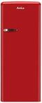 Amica KSR 364 150 R Retro K&uuml;hlschrank mit Gefrierfach, 55 cm breit, 218L,