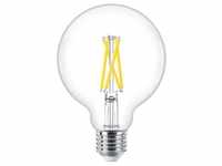 Philips Dimmbare LED Lampe, E27, 5,9W, 806lm, 2200K, klar (929003010901)