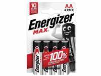 Energizer Max Mignon AA Alkali-Mangan Batterie, 4 Stück (E303323700)