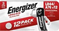 Energizer LR44/A76 Alkaline Knopfzelle, 12 St&uuml;ck (E303693200)