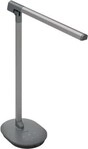 Philips Schwert DSK610 40K Funktional LED Tischleuchte, 12W, 450lm, 6500K, dunkelgrau