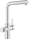 GROHE Blue Pure Minta Einhebelmischer mit Filterfunktion, L-Auslauf, chrom (30600000)