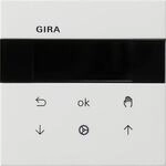 Gira 5366112 System 3000 Jalousieuhr Display, System Fl&auml;chenschalter, reinwei&szlig;